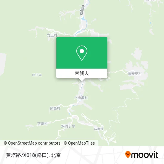 黄塔路/X018(路口)地图