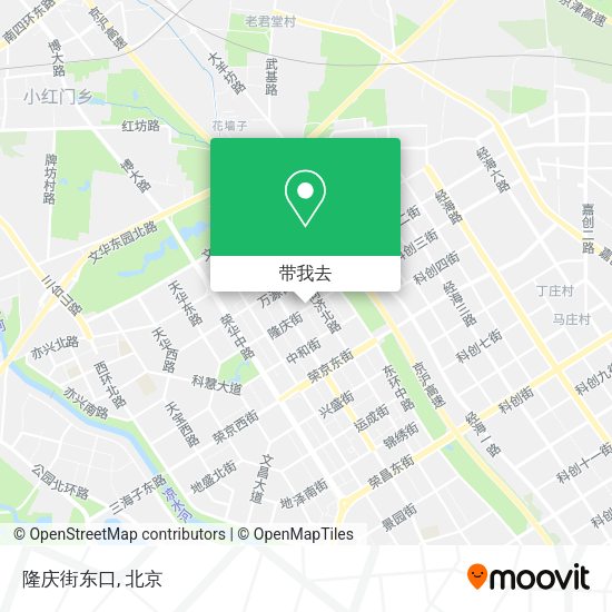 隆庆街东口地图