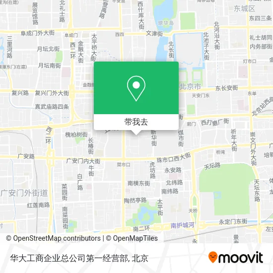 华大工商企业总公司第一经营部地图