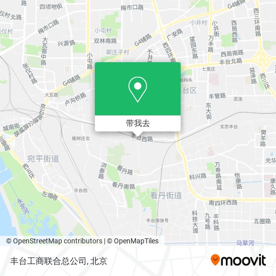 丰台工商联合总公司地图