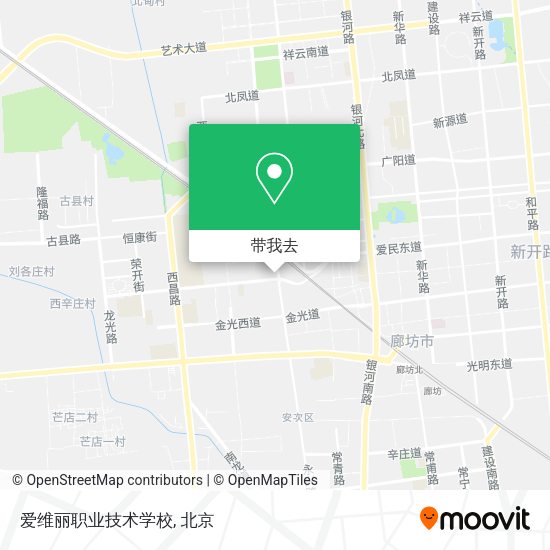 爱维丽职业技术学校地图