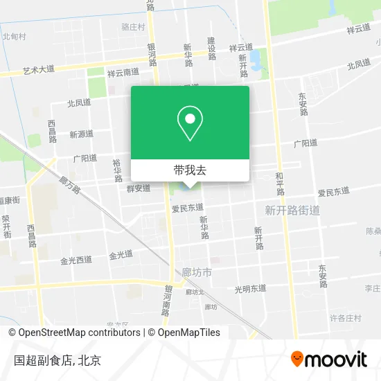 国超副食店地图