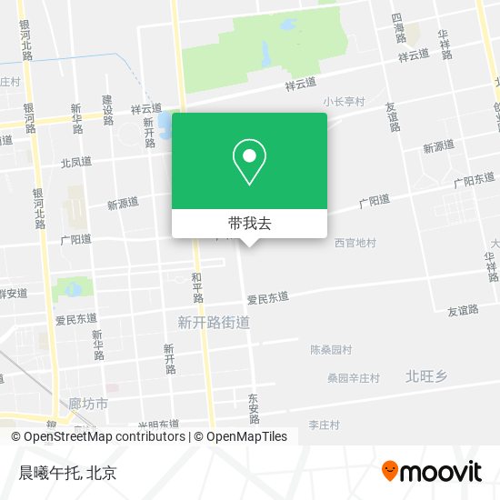 晨曦午托地图