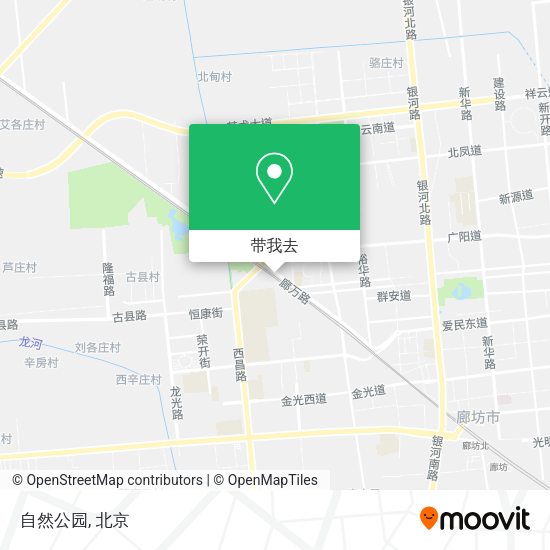 自然公园地图