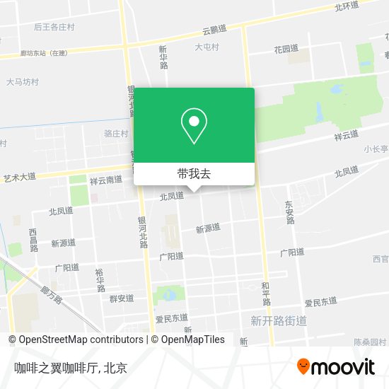 咖啡之翼咖啡厅地图