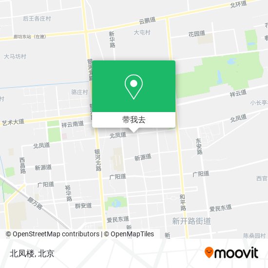 北凤楼地图
