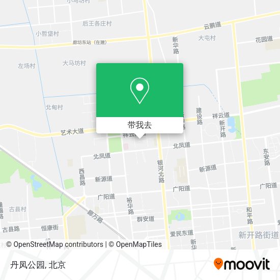 丹凤公园地图