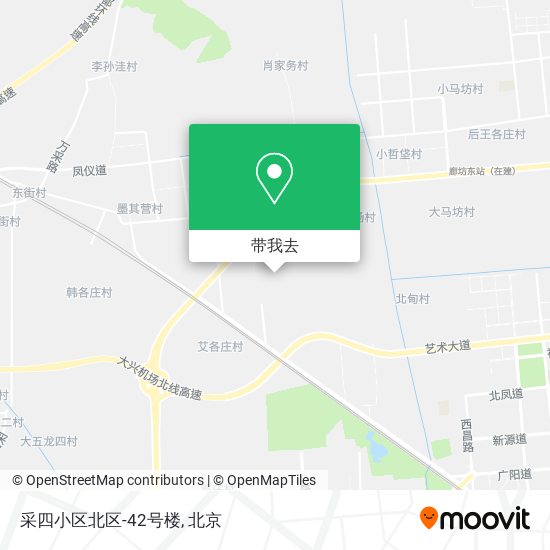 采四小区北区-42号楼地图