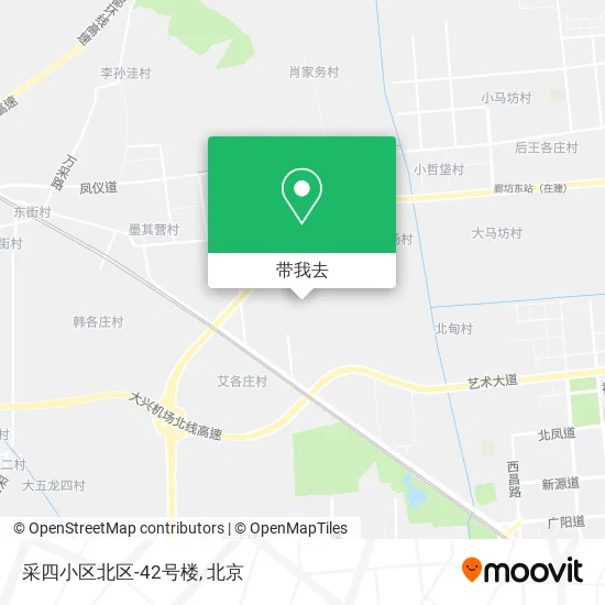采四小区北区-42号楼地图