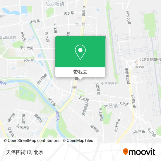 天伟四街12地图