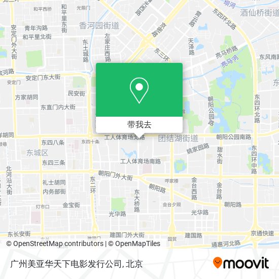 广州美亚华天下电影发行公司地图