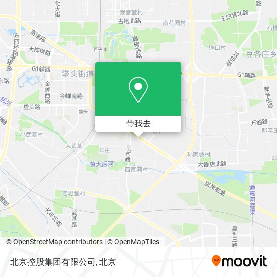 北京控股集团有限公司地图