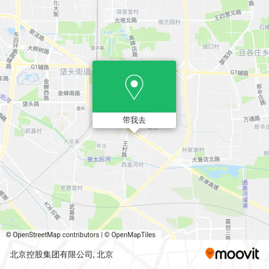 北京控股集团有限公司地图