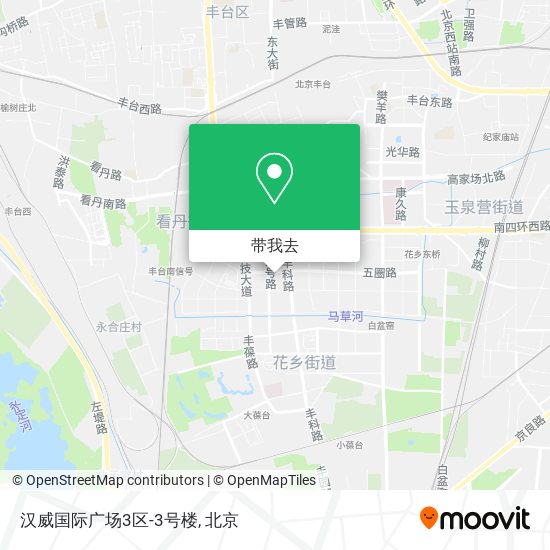 汉威国际广场3区-3号楼地图