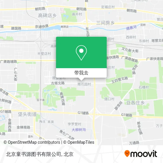 北京童书源图书有限公司地图