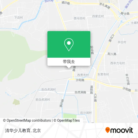清华少儿教育地图