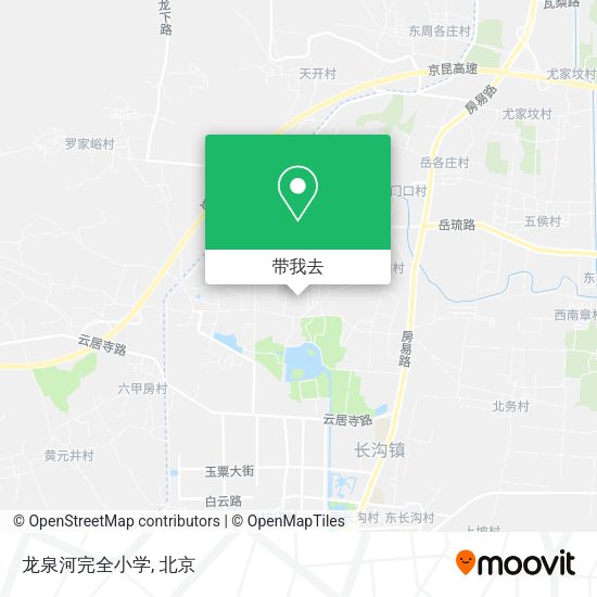 龙泉河完全小学地图