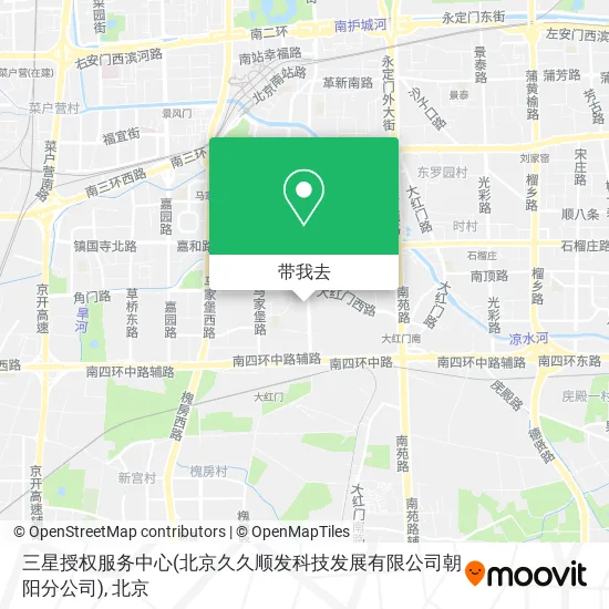 三星授权服务中心(北京久久顺发科技发展有限公司朝阳分公司)地图
