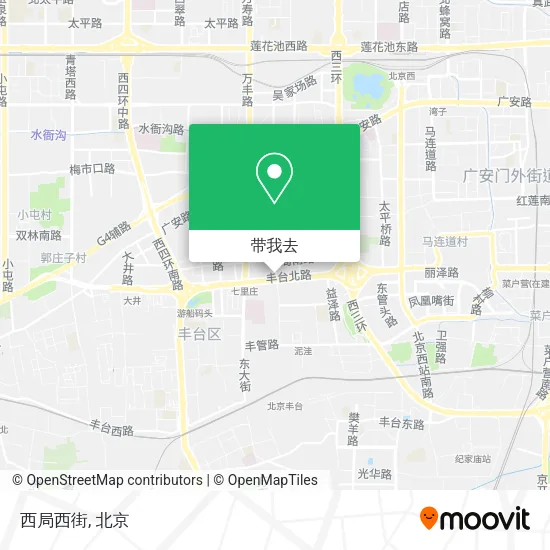 西局西街地图