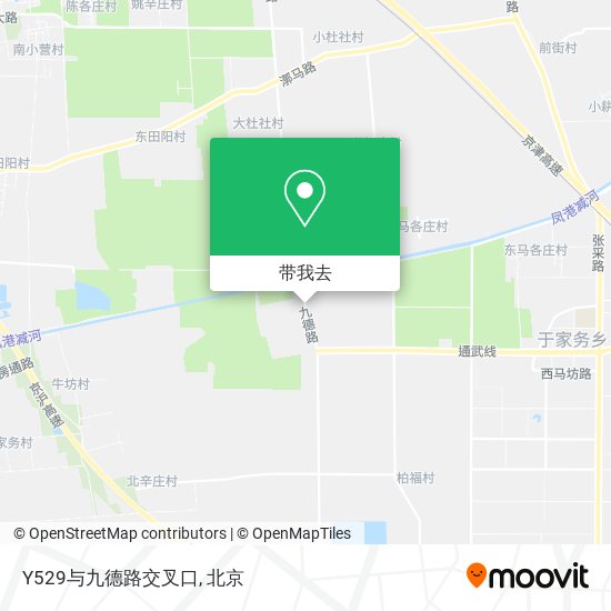 Y529与九德路交叉口地图