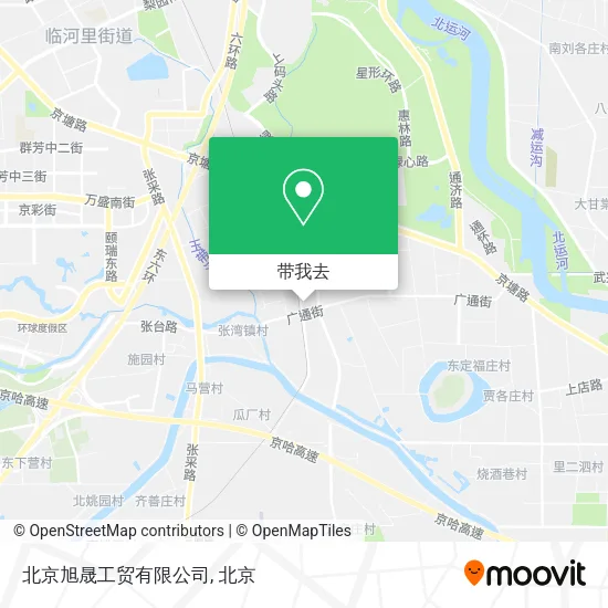 北京旭晟工贸有限公司地图