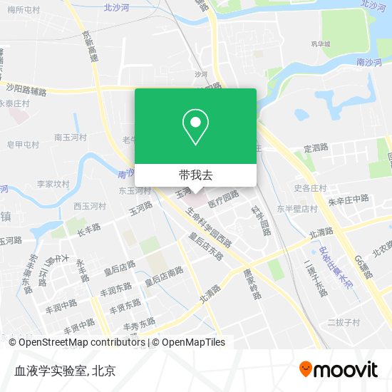 血液学实验室地图