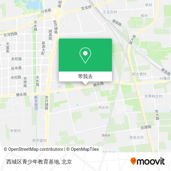 西城区青少年教育基地地图