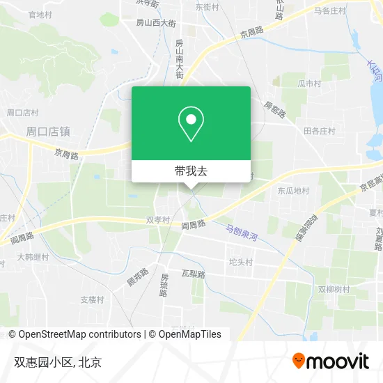 双惠园小区地图