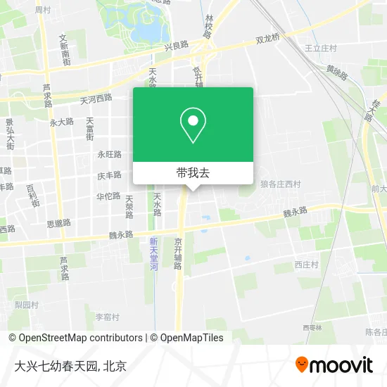 大兴七幼春天园地图