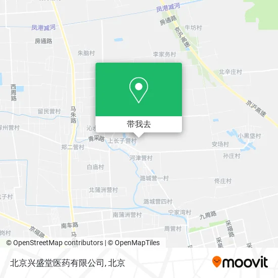北京兴盛堂医药有限公司地图