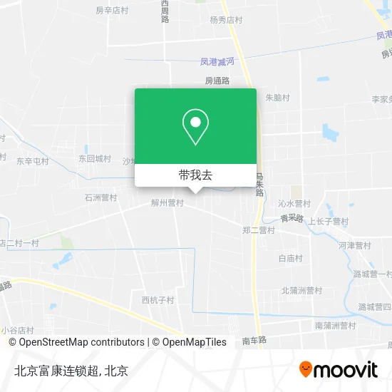 北京富康连锁超地图