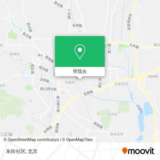 东街社区地图