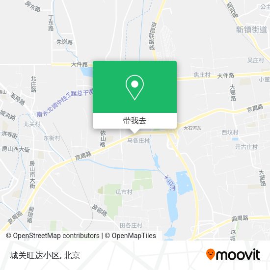 城关旺达小区地图