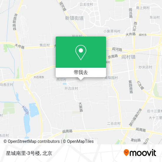星城南里-3号楼地图