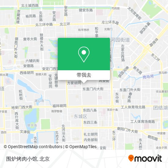 围炉烤肉小馆地图