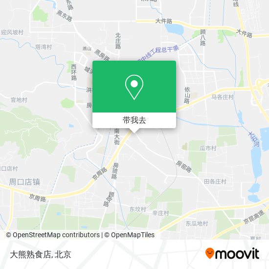 大熊熟食店地图