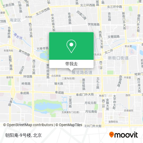 朝阳庵-9号楼地图