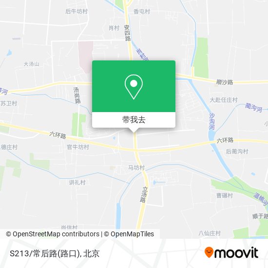 S213/常后路(路口)地图