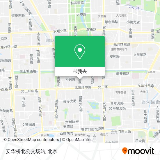 安华桥北公交场站地图