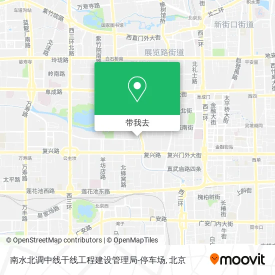 南水北调中线干线工程建设管理局-停车场地图