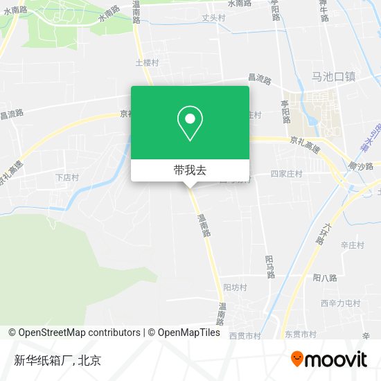 新华纸箱厂地图