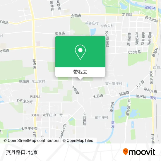 燕丹路口地图