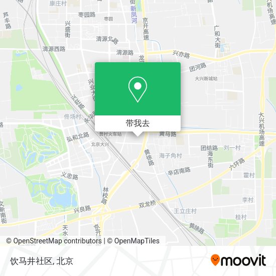 饮马井社区地图