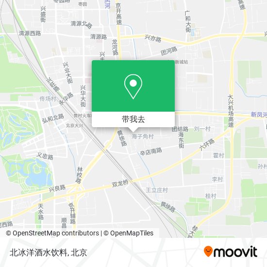 北冰洋酒水饮料地图