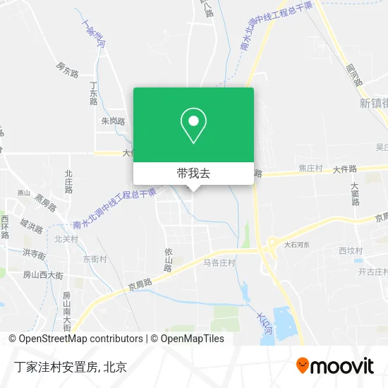 丁家洼村安置房地图