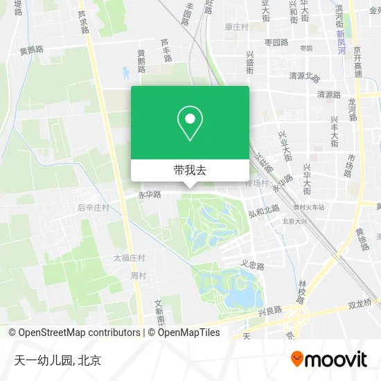 天一幼儿园地图