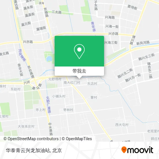 华泰青云兴龙加油站地图
