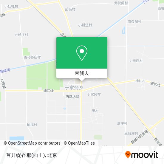 首开缇香郡(西里)地图