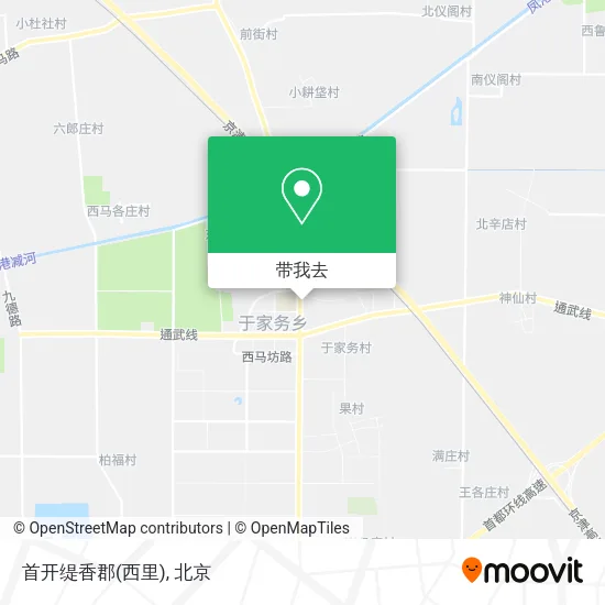 首开缇香郡(西里)地图