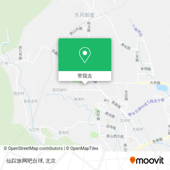 仙踪旅网吧台球地图